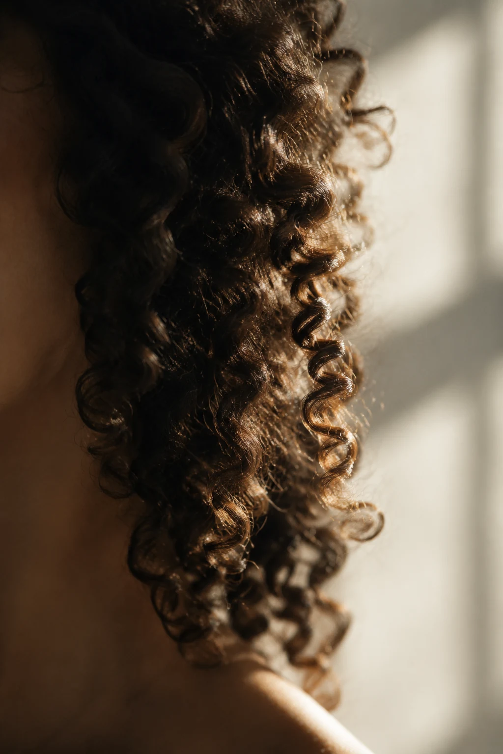Tight coils photographed in daylight