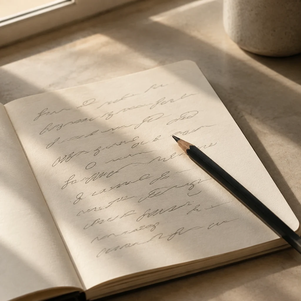 Handwritten notes describing a wash day order